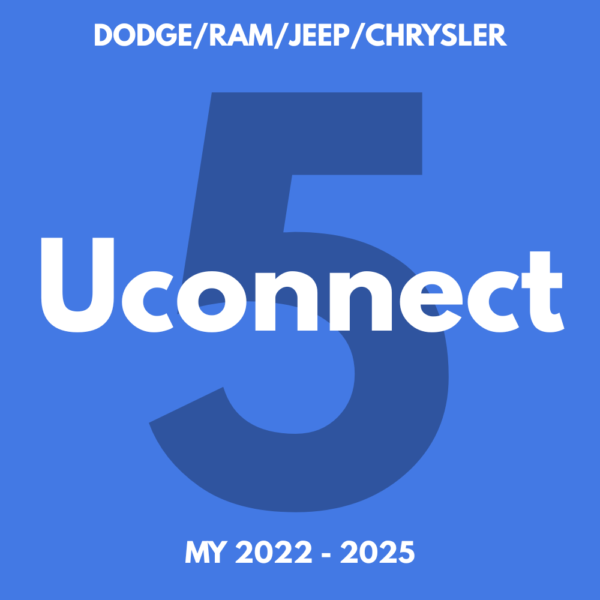 Uconnect 5 EU Navigation + FM Radio Conversion