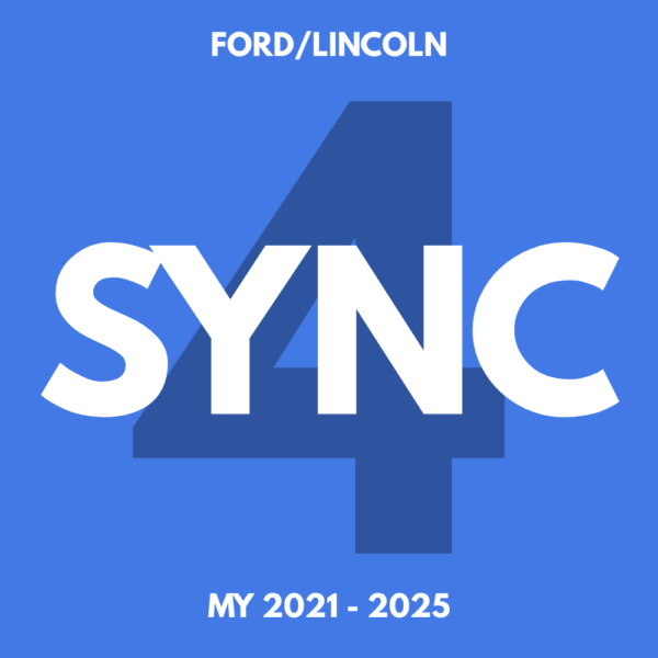 SYNC 4 EU Navigation + FM Radio Conversion
